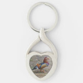 Porte-clés Nice Bird Heart Keychain (Devant)