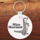 Porte-clés Nice Marmot ferret (Recto)