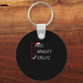 Porte-clés Nice Naughty Christmas Kyrgyzstan Heritage  (Recto)