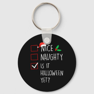 Porte-clés Nice Naughty Est Que C'Est Halloween Pourtant Fami