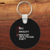 Porte-clés Nice Naughty Innocent Jusqu'À La Culpabilité Prove (Recto)