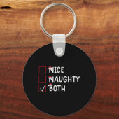 Porte-clés Nice Naughty Les Deux Mignons Noël (Recto)