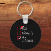 Porte-clés Nice Naughty New Zealander Christmas New Zealand H (Recto)