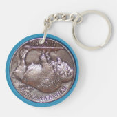 Porte-clés Nickel Buffalo (Dos)