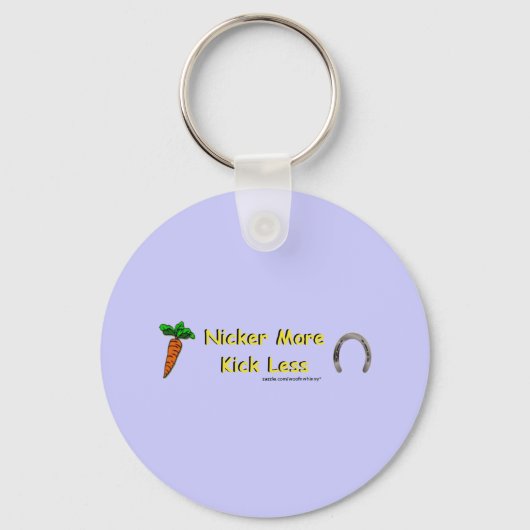 Porte-clés Nicker Plus, Moins (Recto)