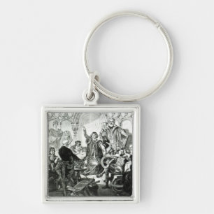 Porte-clés Nicolas Copernic expliquant sa théorie