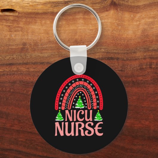 Porte-clés Nicu Nurse Christmas Crew Nurselife Nursing Xmas P (Recto)