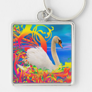 Porte-clés Nid de cygne