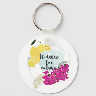 Porte-clés Niente lointain de dolce de l'IL