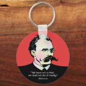 Porte-clés Nietzsche - Art c. Réalité (Recto)