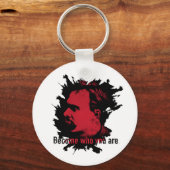 Porte-clés Nietzsche Porte - clé - Devenez Qui Vous Êtes (Recto)