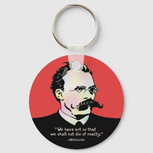 Porte-clés Nietzsche - réalité de l'art v.