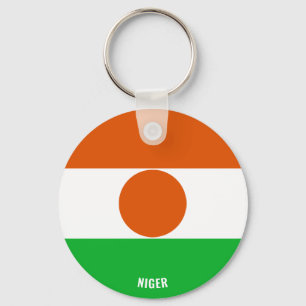 Porte-clés Niger Drapeau charmant patriotique