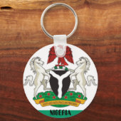 Porte-clés Nigeria_coa, NIGERIA (Recto)