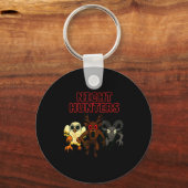 Porte-clés Night Hunters. 3 Animals In The Forest. Cool Gamer (Recto)