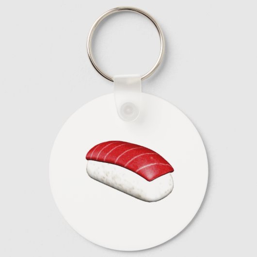 Porte-clés Nigiri Maguro Sushi (Recto)