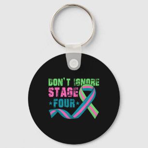 Porte-clés N'Ignorez Pas Le Quatrième Stade Metastatic Breast