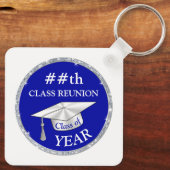 Porte-clés N'IMPORTE QUELLE ANNÉE, Classe Souvenirs Réunion, (Verso)