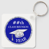 Porte-clés N'IMPORTE QUELLE ANNÉE, Classe Souvenirs Réunion, (Dos)