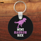 Porte-clés Nini-saurus Rex Dino Dinosaure Ninisaurus Drôle  (Recto)