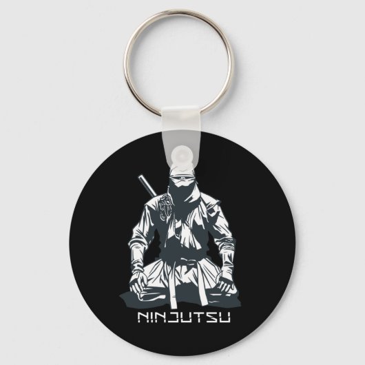 Porte-clés Ninja Assassin Japonais (Recto)