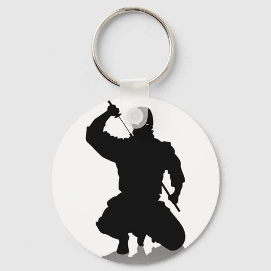 Porte-clés Ninja avec épée (Recto)