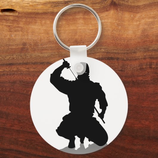 Porte-clés Ninja avec épée (Recto)