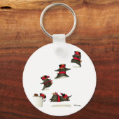 Porte-clés Ninja Carlin Snack Attaque ! (Recto)