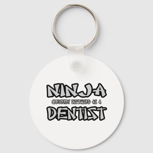 Porte-clés Ninja...Dentiste (Recto)