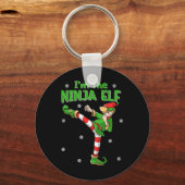 Porte-clés Ninja Elf Karate Taekwondo Martial Arts Mixed mart (Recto)