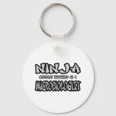 Porte-clés Ninja...Microbiologiste (Recto)