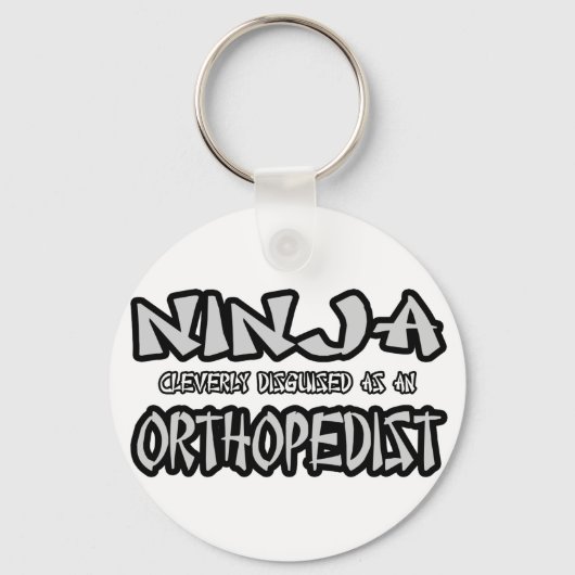 Porte-clés Ninja...Orthopédiste (Recto)