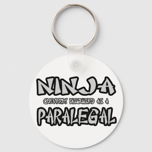 Porte-clés Ninja...Paralegal (Recto)