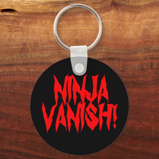 Porte-clés "Ninja Vanish" (Recto)