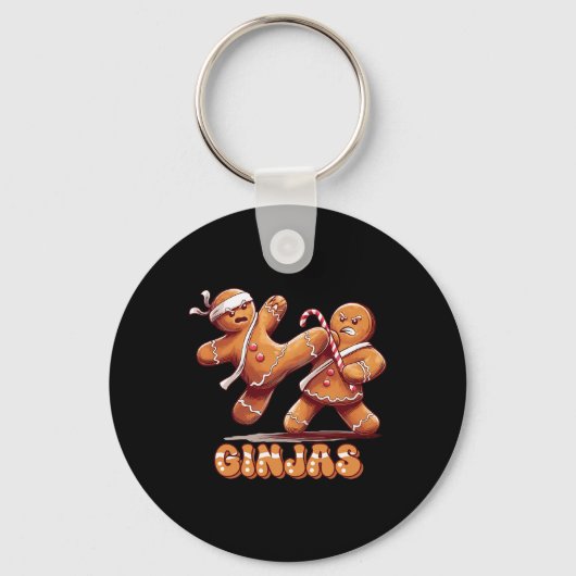 Porte-clés Ninjabread Man Gingerbread (Recto)