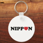 Porte-clés Nippon Love Heart (Recto)