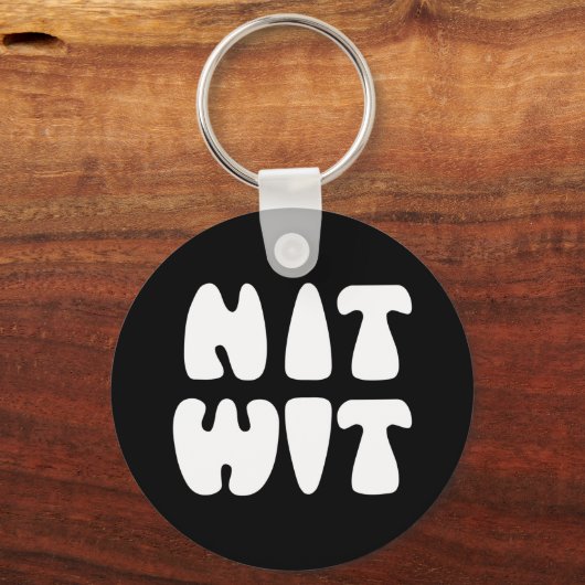 PORTE-CLÉS NITWIT (Recto)