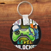 Porte-clés Niveau 3e année Déverrouillé Jeu vidéo Ck À l'écol (Recto)