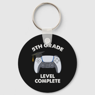 Porte-clés Niveau 5e année Complet Graduation Gamer Boys Sch