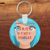 Porte-clés Niveau de Sass Élevé (Recto)