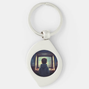 Porte-clés Niveau final   Un rêve d'arcade rétro