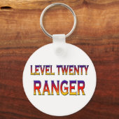 Porte-clés Niveau vingt ranger (Recto)