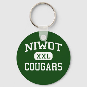 Porte-clés Niwot - Cougars - Lycée - Niwot Colorado