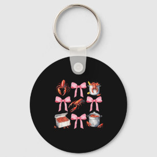 Porte-clés Nk Bow Mignonne Coquette Ébullition Écrevisse Fill