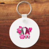 Porte-clés Nk Buffalo Plaid And Heart Balloons Valentines D  (Recto)