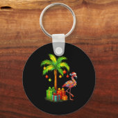 Porte-clés Nk Flamingo Christmas Palm Tree Trocal Xmas (Recto)