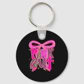 Porte-clés Nk Out Leopard Football Bow Breast Cancer Awarenes (Recto)