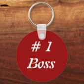 Porte-clés No 1 Boss (Recto)
