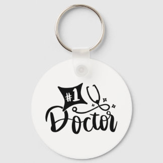Porte-clés No 1 docteur