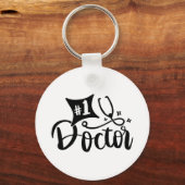 Porte-clés No 1 docteur (Recto)